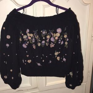 free people off the shoulder top